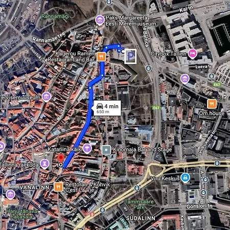 Old Town 74m2 Newly Renovated Lux Furnished Daire Tallinn