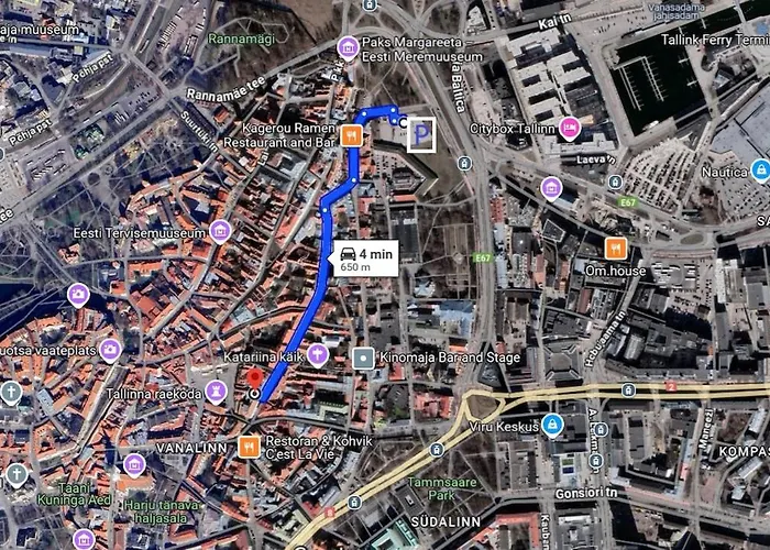 Old Town 74m2 Newly Renovated Lux Furnished Apartmán Tallinn